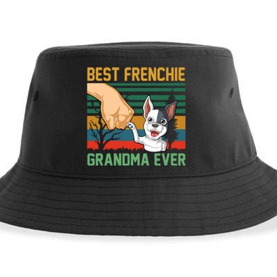 Best Frenchie Grandma Ever Sustainable Bucket Hat