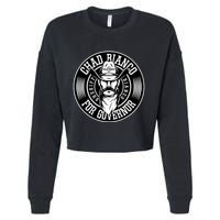Bianco For Governor Cropped Pullover Crew