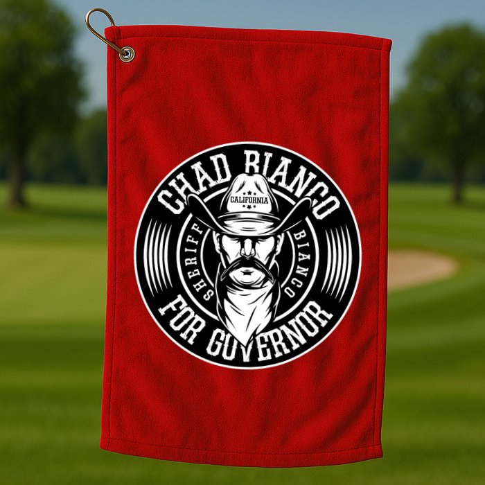 Bianco For Governor Golf Towel