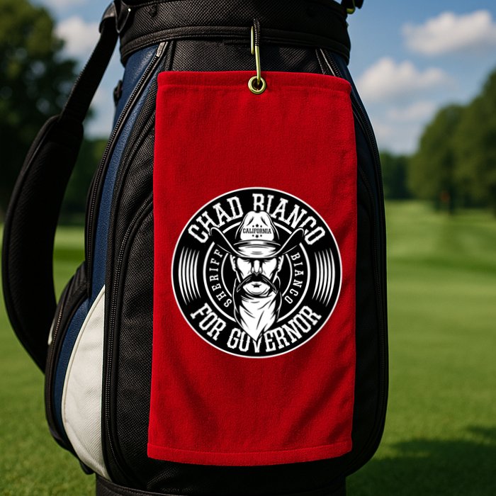 Bianco For Governor Golf Towel