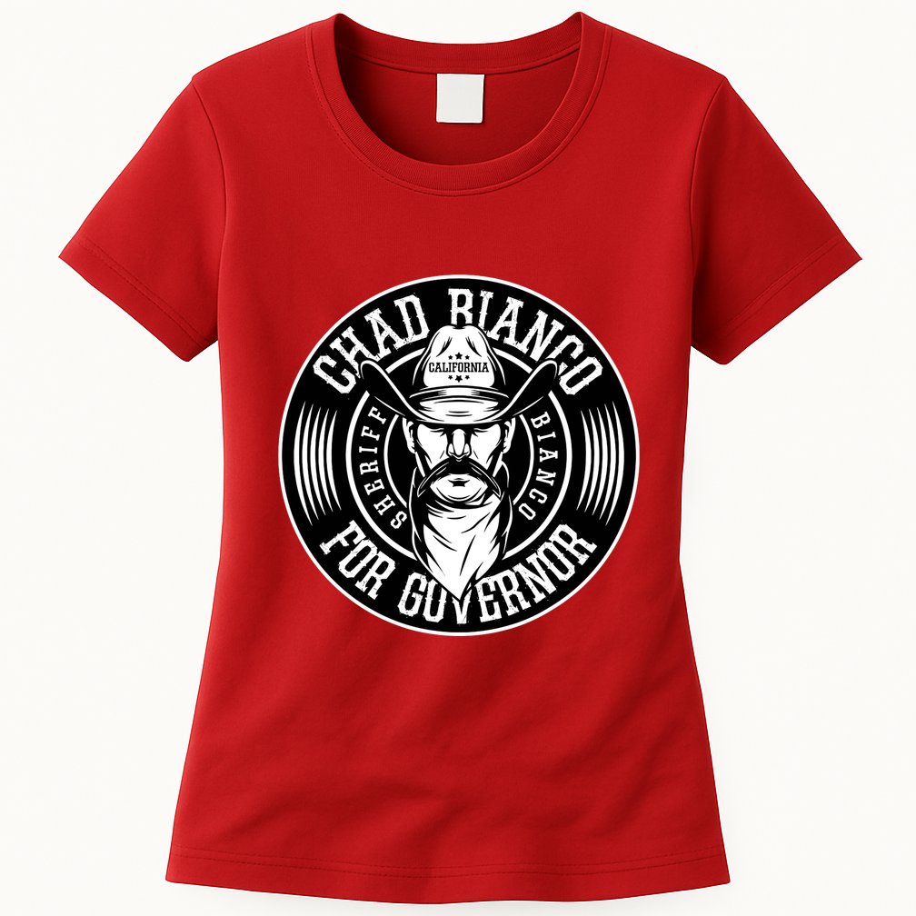 Bianco For Governor Womens T-Shirt