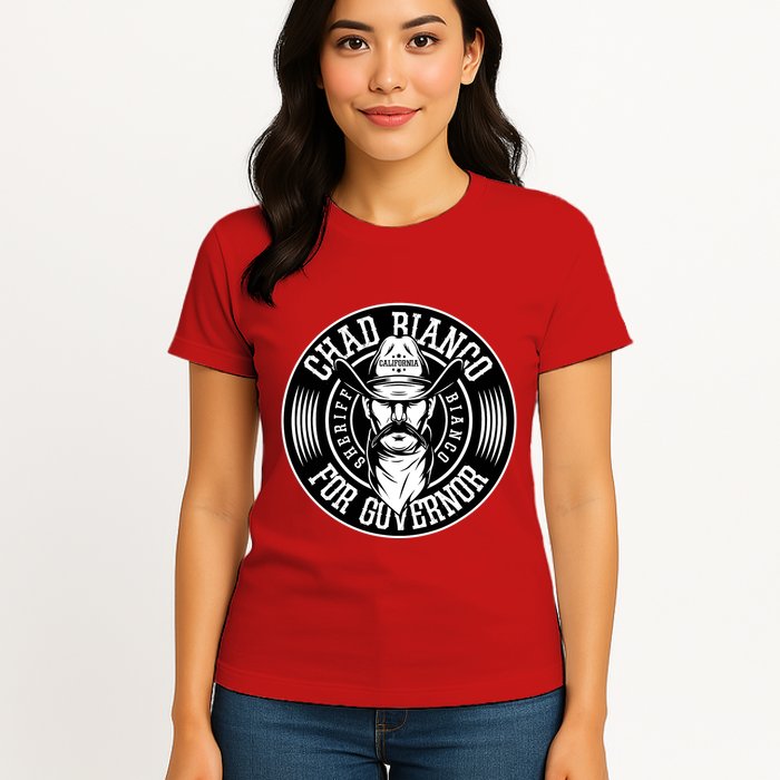 Bianco For Governor Womens T-Shirt