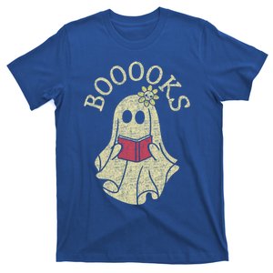 Boooooks Funny Ghost Reading Books Gift T-Shirt