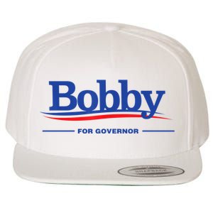 Bobby For Governor Wool Snapback Cap