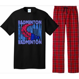 Badminton Funny Gift Pajama Set