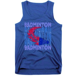 Badminton Funny Gift Tank Top