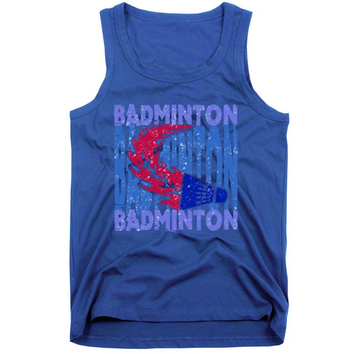 Badminton Funny Gift Tank Top