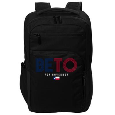 Beto For Governor Texas Flag Impact Tech Backpack