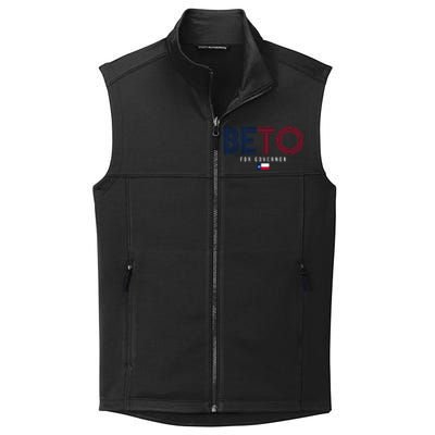 Beto For Governor Texas Flag Collective Smooth Fleece Vest