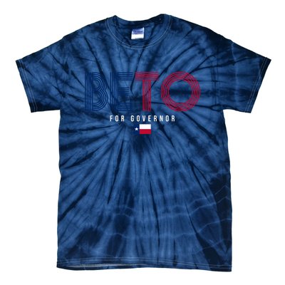 Beto For Governor Texas Flag Tie-Dye T-Shirt