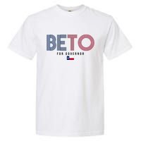 Beto For Governor Texas Flag Garment-Dyed Heavyweight T-Shirt