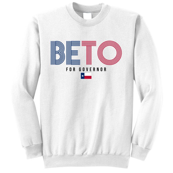 Beto For Governor Texas Flag Sweatshirt