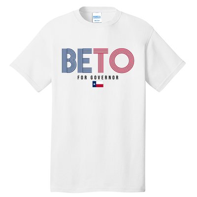 Beto For Governor Texas Flag Tall T-Shirt