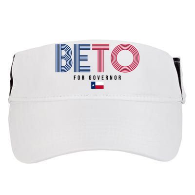 Beto For Governor Texas Flag Adult Drive Performance Visor