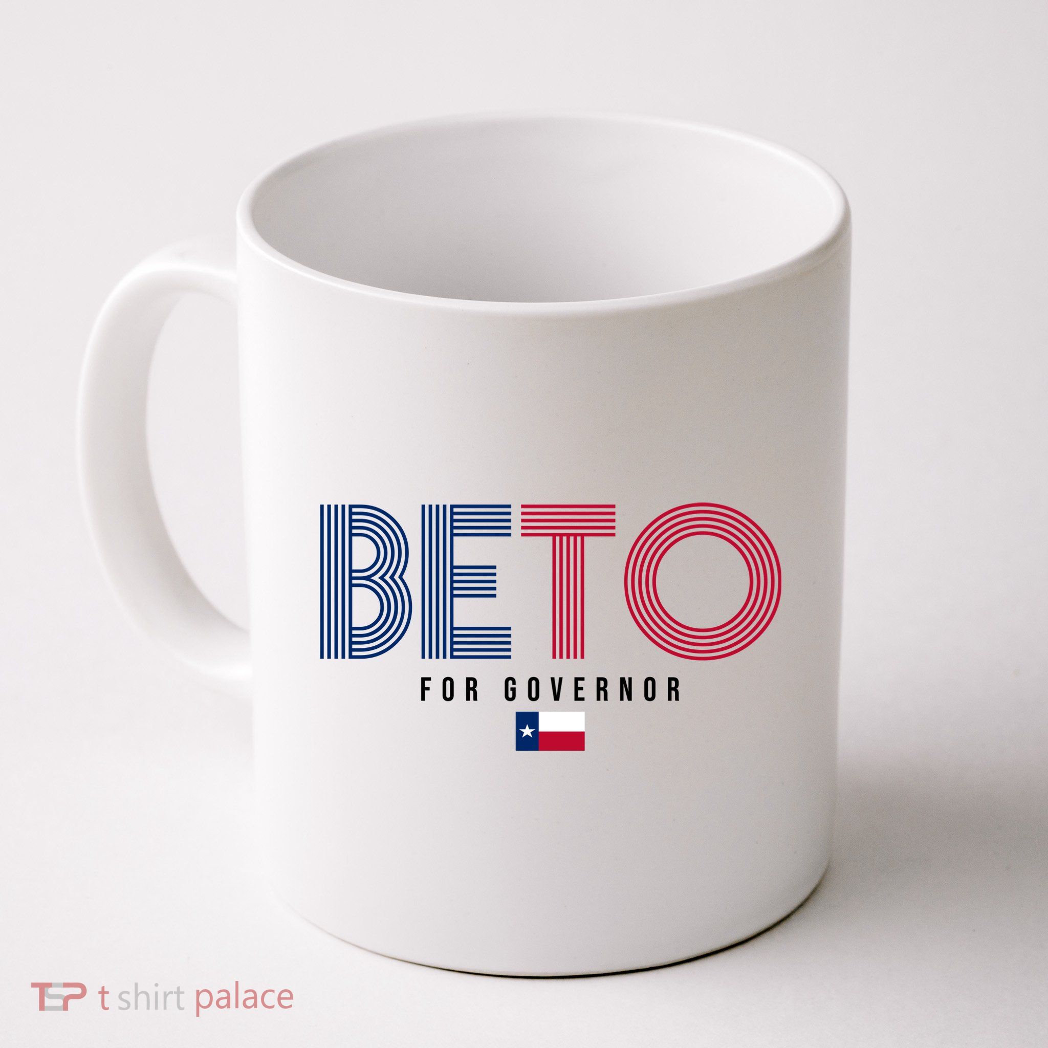 Beto For Governor Texas Flag Mug