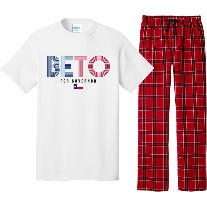 Beto For Governor Texas Flag Pajama Set