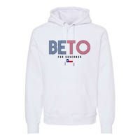 Beto For Governor Texas Flag Premium Hoodie