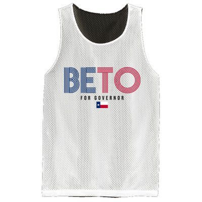 Beto For Governor Texas Flag Mesh Reversible Basketball Jersey Tank