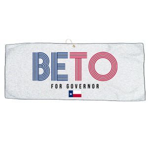 Beto For Governor Texas Flag Large Microfiber Waffle Golf Towel