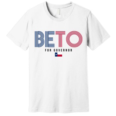 Beto For Governor Texas Flag Premium T-Shirt