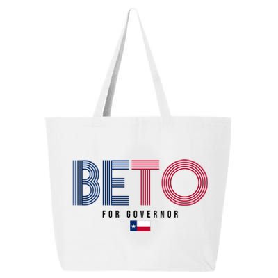 Beto For Governor Texas Flag 25L Jumbo Tote