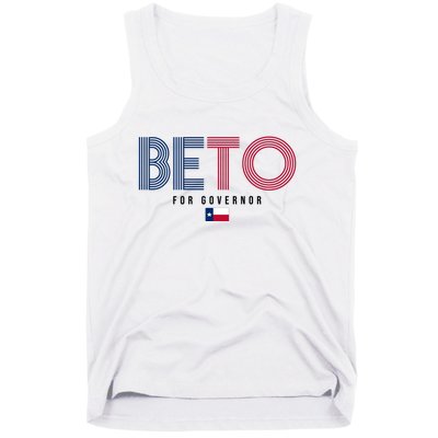 Beto For Governor Texas Flag Tank Top