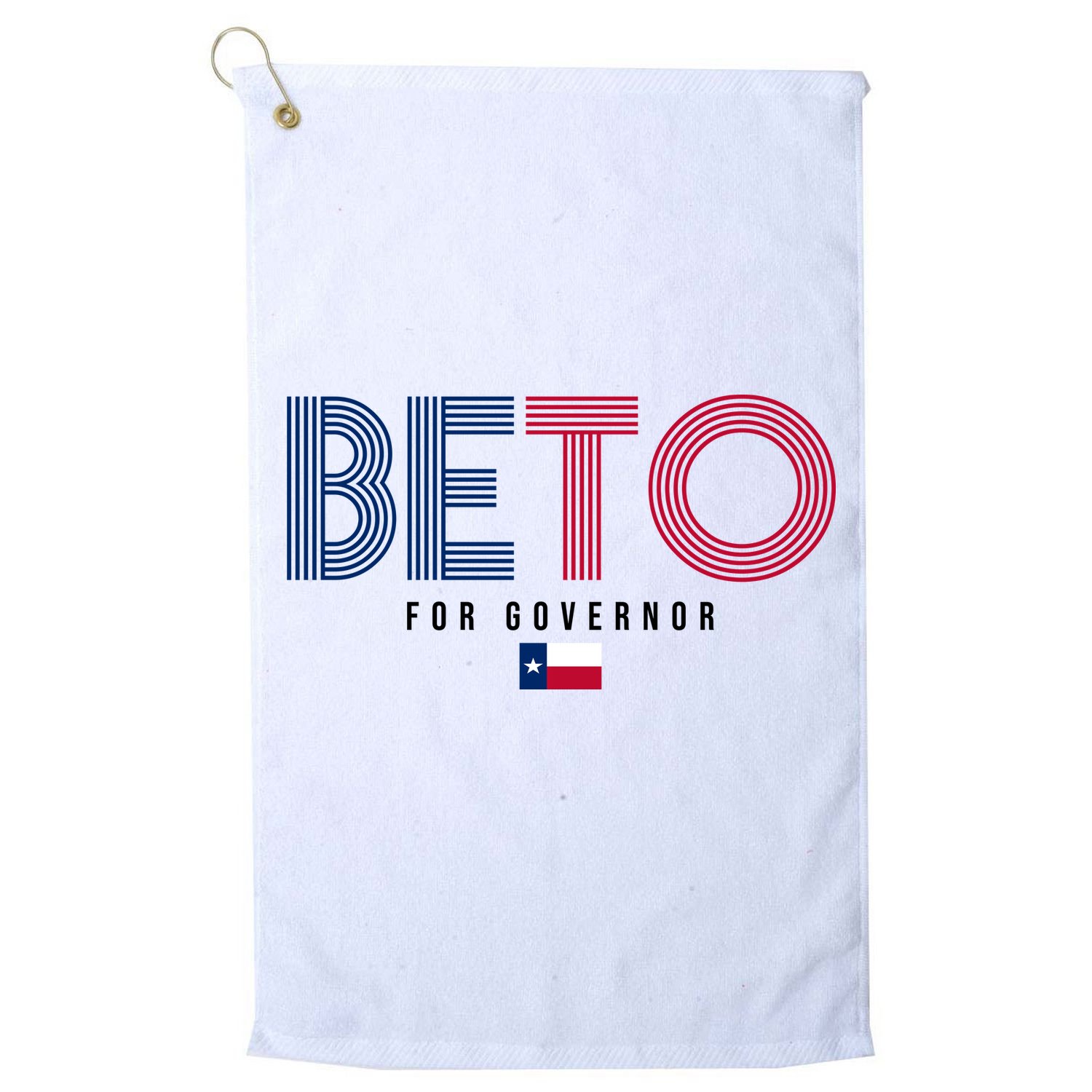 Beto For Governor Texas Flag Golf Towel