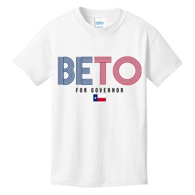 Beto For Governor Texas Flag Kids T-Shirt