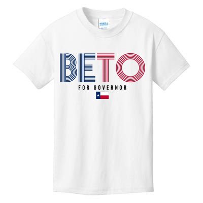 Beto For Governor Texas Flag Kids T-Shirt