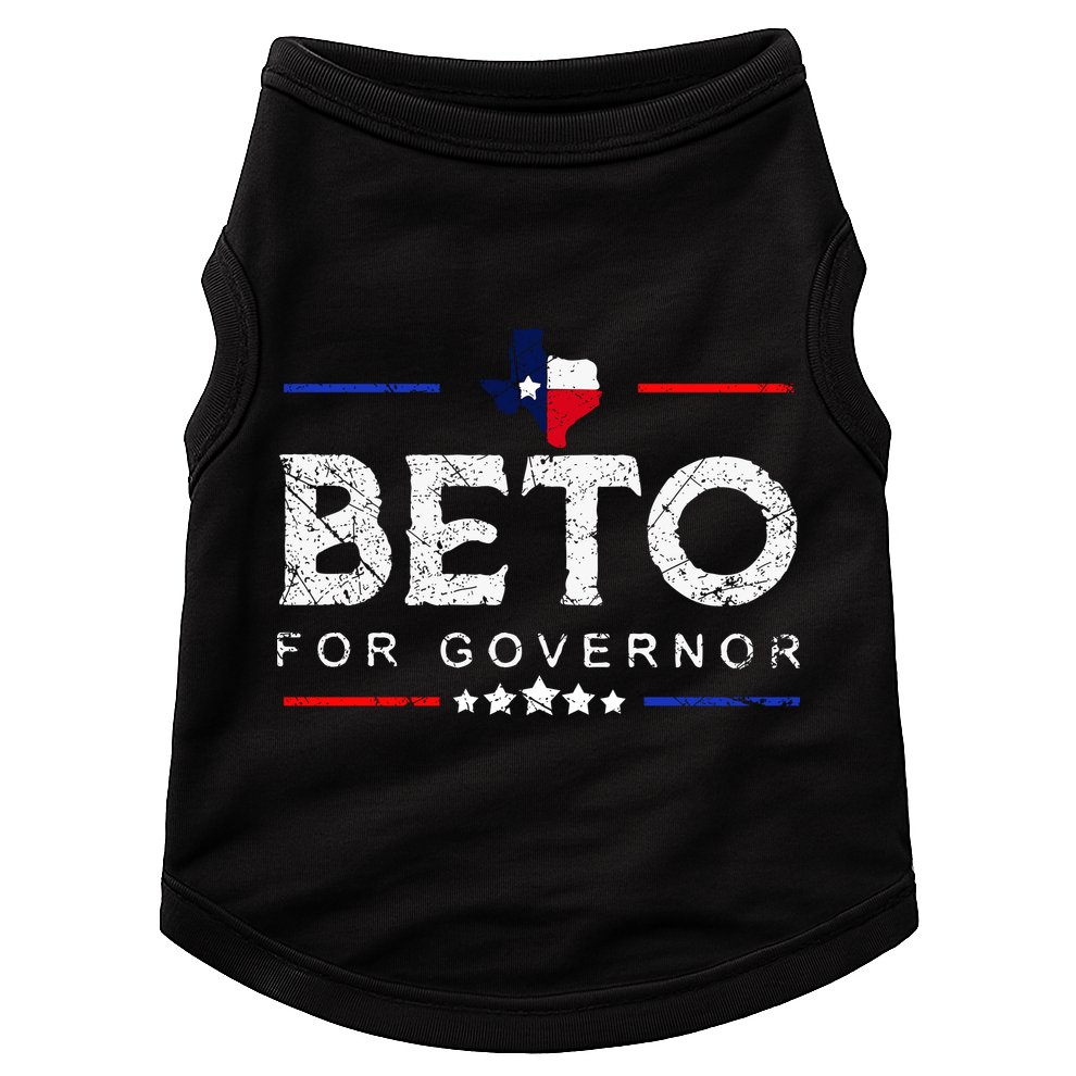 Beto For Governor Beto O'Rourke Shirt Doggie Tank