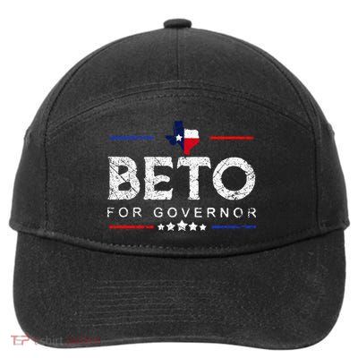 Beto For Governor Beto O'Rourke Shirt 7-Panel Snapback Hat