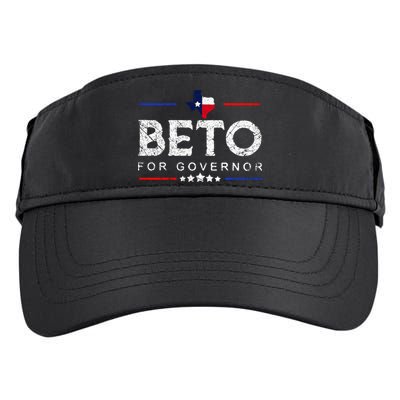 Beto For Governor Beto O'Rourke Shirt Adult Drive Performance Visor