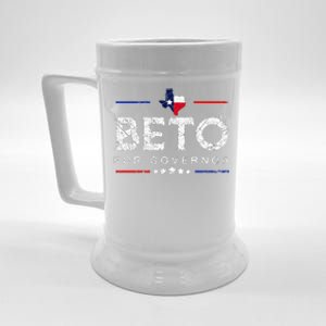 Beto For Governor Beto O'Rourke Shirt Beer Stein