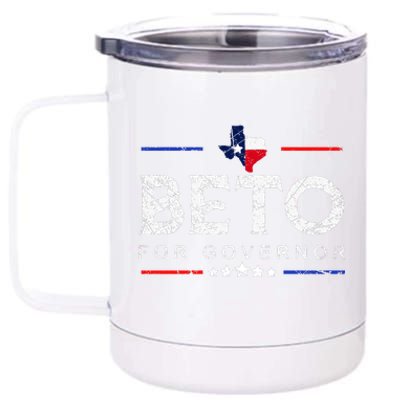 Beto For Governor Beto O'Rourke Shirt 12 oz Stainless Steel Tumbler Cup