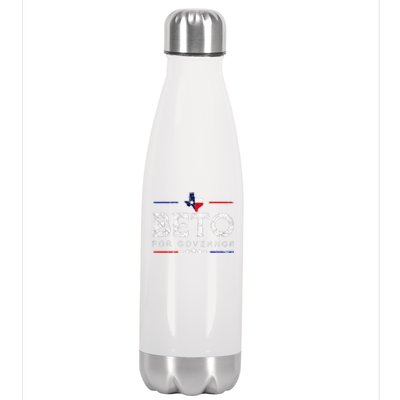 Beto For Governor Beto O'Rourke Shirt Stainless Steel Insulated Water Bottle