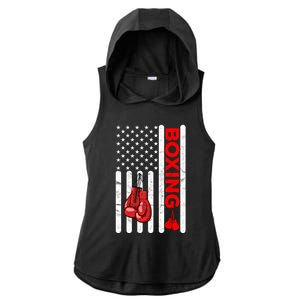 Boxing Funny Gift Training Sports Team Cool Teenager Gift Ladies PosiCharge Tri-Blend Wicking Draft Hoodie Tank