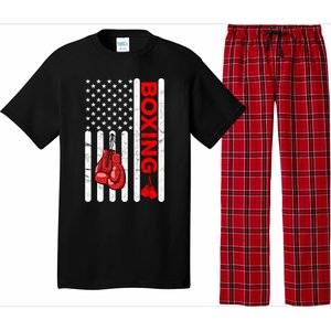 Boxing Funny Gift Training Sports Team Cool Teenager Gift Pajama Set