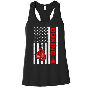 Boxing Funny Gift Training Sports Team Cool Teenager Gift Women's Racerback Tank