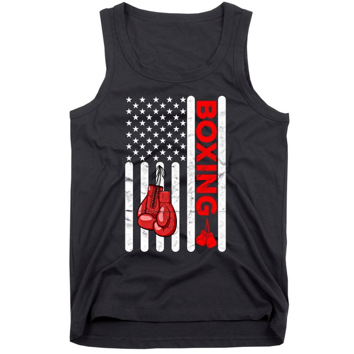 Boxing Funny Gift Training Sports Team Cool Teenager Gift Tank Top