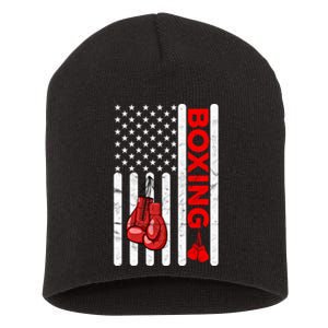 Boxing Funny Gift Training Sports Team Cool Teenager Gift Short Acrylic Beanie