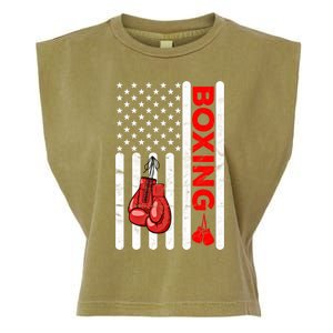 Boxing Funny Gift Training Sports Team Cool Teenager Gift Garment-Dyed Women's Muscle Tee