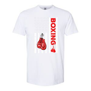 Boxing Funny Gift Training Sports Team Cool Teenager Gift Softstyle CVC T-Shirt