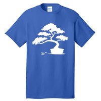 Bonsai Funny Gift Bonsai Tree Gift Mini Tree Silhouette Cushion Funny Gift Tall T-Shirt