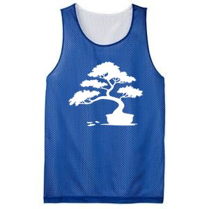 Bonsai Funny Gift Bonsai Tree Gift Mini Tree Silhouette Cushion Funny Gift Mesh Reversible Basketball Jersey Tank