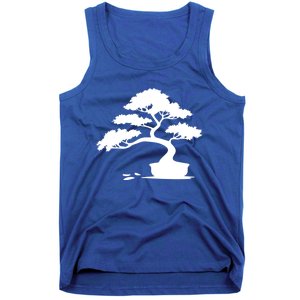 Bonsai Funny Gift Bonsai Tree Gift Mini Tree Silhouette Cushion Funny Gift Tank Top