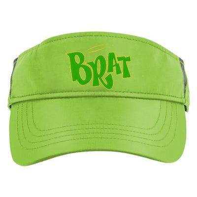 Brat Funny Gift Adult Drive Performance Visor