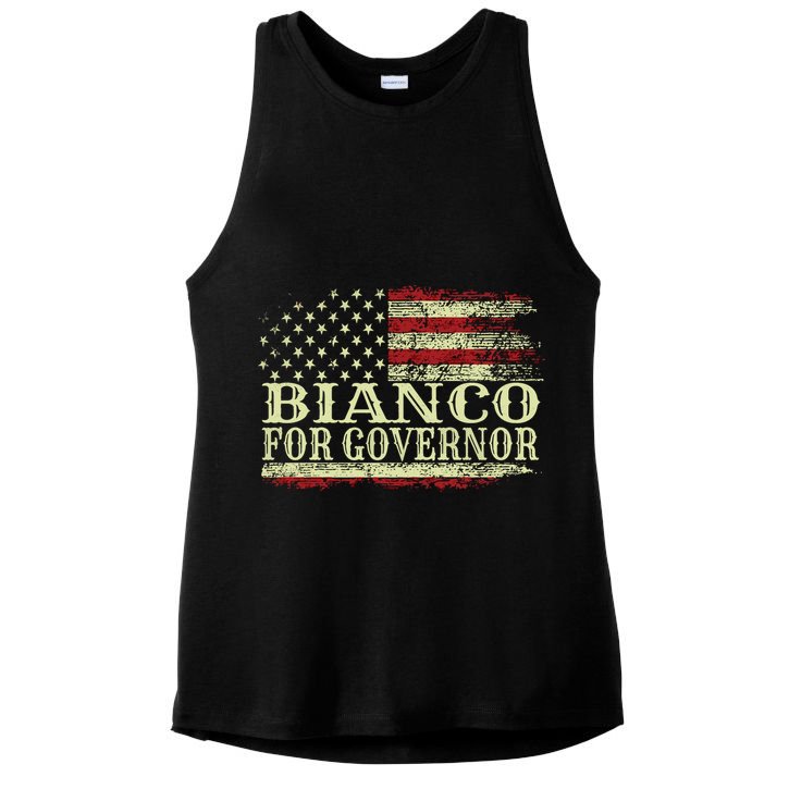 Bianco For Governor Ladies PosiCharge Tri-Blend Wicking Tank