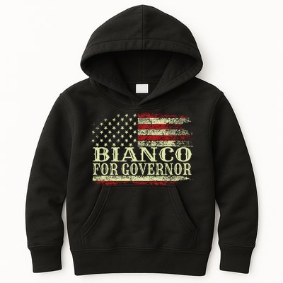 Bianco For Governor Kids Hoodie