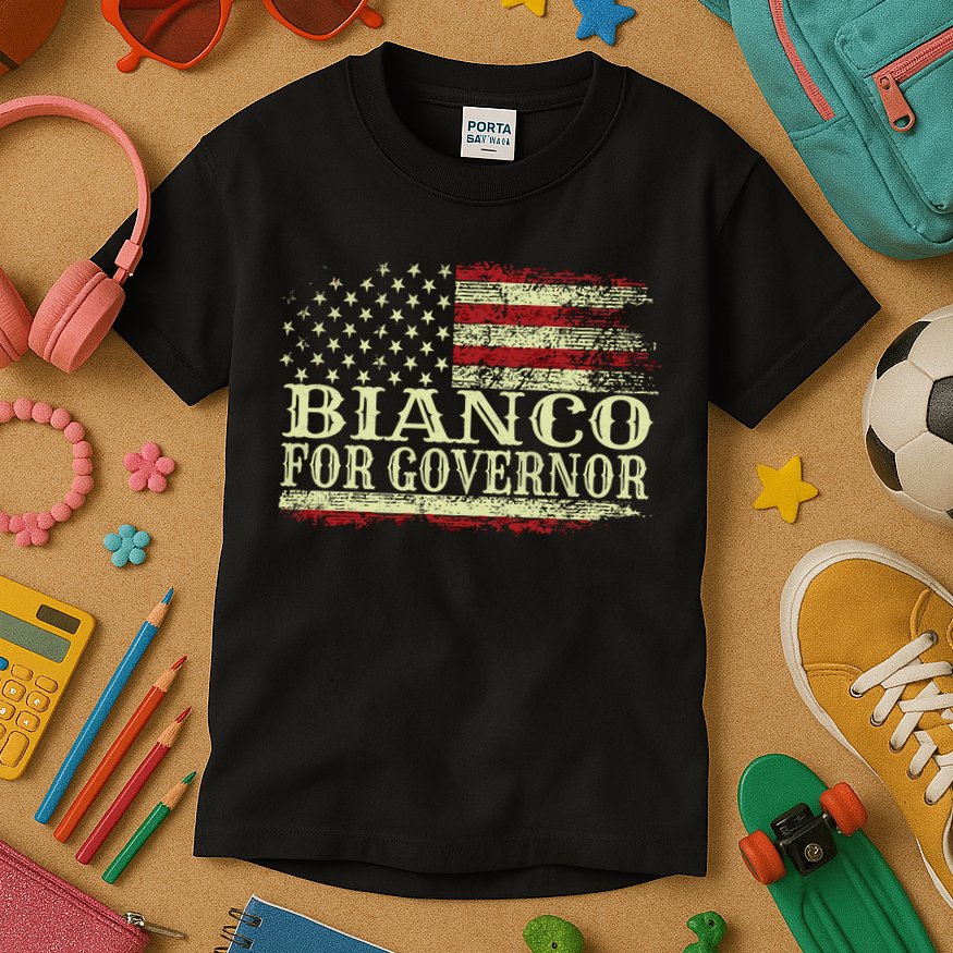 Bianco For Governor Kids T-Shirt