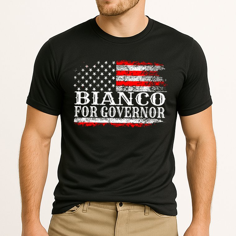 Bianco For Governor Performance Shirt